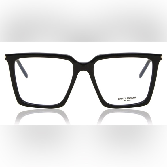 NEW SAINT LAURENT SL474 OPT 001 WOMEN BLACK EYEGLASSES SL 474 001 - Picture 5 of 8